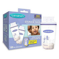 Breast Milk Storage Bag Lansinoh 6 oz. 20473 Pack/100 EMERSON HEALTHCARE LLC 1083488_PK