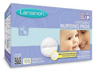 Nipple Shield Lansinoh One Size Fits Most Cotton Disposable 20370 Pack/100 EMERSON HEALTHCARE LLC 1083485_PK