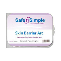 Waterproof Barrier Safe-n Simple 1 X 1 Inch SNS20630 Each/30 SAFE N SIMPLE LLC 884119_TR