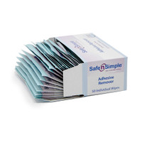 Adhesive Remover Safe n Simple™ Wipe 1 per Pack SNS00550 Case of 600 Safe n Simple™ 977963_CS