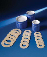 Skin Barrier Ring Coloplast® Precut, Standard Wear Adhesive without Tape Without Flange Universal System Hydrocolloid 3/5 Inch Opening 2315 Box of 30 Coloplast® 550090_BX