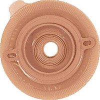 Colostomy Barrier Assura Pre-Cut Standard Wear Pectin Based Red Code Synthetic Resin 1 Inch Stoma 12704 Box/5 COLOPLAST INCORPORATED 551343_BX