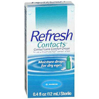 Contact Lens Rewetting Drops Refresh Contacts 12 mL Drop 2402329 Each/1 US PHARMACEUTICAL DIVISION/MCK 830834_EA
