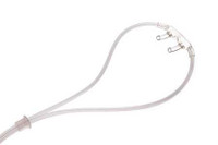Nasal Cannula Continuous Flow Softech Plus Adult Curved Prong / NonFlared Tip 1870 Each/1 TELEFLEX MEDICAL 825197_EA