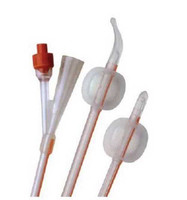 Foley Catheter Folysil 2-Way Coude Tip 1.5 - 3 cc Balloon 8 Fr. Silicone AA6308 Box/5 COLOPLAST INCORPORATED 542197_BX