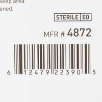 Thin Silicone Foam Dressing McKesson Lite 3 X 3 Inch Square Silicone Gel Adhesive with Border Sterile 4872 Box/10 MCK BRAND 1083089_BX
