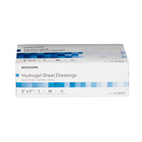 Hydrogel Dressing McKesson 2 X 2 Inch Square Sterile 61-82022 Case/40 MCK BRAND 494192_CS