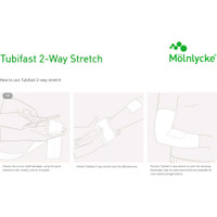 Tubular Bandage Tubifast Small And Medium Limb Viscose Elastane Polyamide 5 cm X 10 m 10 To 25 cm Limb 2436 Box/1 MOLNLYCKE HEALTH CARE US LLC 684042_BX