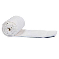 Elastic Tubular Support Bandage SpandaGrip™ 4 Inch x 11 Yard Large Knee / Medium Thigh Pull On Natural NonSterile Size F Standard Compression SAG13115 Box of 1 SpandaGrip™ 817433_BX