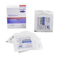 Antibacterial Foam Dressing Hydrofera BLUE® READY 2-1/2 x 2-1/2 Inch Without Border Without Film Backing Nonadhesive Square Sterile HBRS2520 Box of 10 Hydrofera BLUE® READY 879636_BX