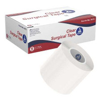 Medical Tape Dynarex Porous 2 Inch X 10 Yard Transparent NonSterile 3573 Box/6 DYNAREX CORP. 720401_BX