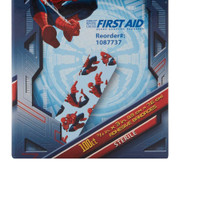 Adhesive Strip American White Cross First Aid 0.75 X 3 Inch Plastic Rectangle Kid Design Spider-Man Sterile 1087737 Box/100 DUKAL CORPORATION 890881_BX