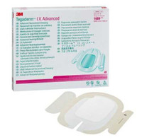 Transparent Film Dressing 3M Tegaderm Rectangle 4 X 6-1/8 Inch Frame Style Delivery Without Label Sterile 1689 Box/25 3M 835844_BX