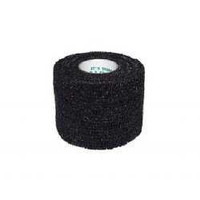 Cohesive Bandage PowerFlex 2 Inch X 6 Yard Standard Compression Self-adherent Closure Black NonSterile 3720BK Case/24 ANDOVER COATED PRODUCTS INC 924970_CS
