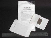 Silver Dressing Silverlon Island 4 X 6 Inch Rectangle Sterile ID46 Box/5 ARGENTUM MEDICAL LLC 651342_BX