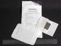 Silver Dressing Silverlon Island 4 X 6 Inch Rectangle Sterile ID46 Box/5 ARGENTUM MEDICAL LLC 651342_BX