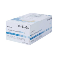 Cohesive Bandage McKesson 6 Inch X 5 Yard Standard Compression Self-adherent Closure Tan Sterile 16-53636 Each/1 MCK BRAND 520557_EA