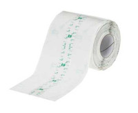 Transparent Film Dressing 3M Tegaderm Roll 2 Inch X 11 Yard 2 Tab Delivery With Label NonSterile 16002 Case/4 3M 521718_CS
