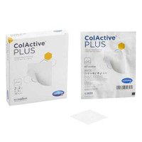 Collagen Dressing ColActive® Plus 2 x 2 Inch Square Sterile 10160000 Pack of 1 ColActive® Plus 1055870_EA