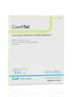 DRSG WND COMFIT SIL 3"X4" 10/BX DERMRT 56340 Each/1 DERMARITE INDUSTRIES LLC 946511_EA