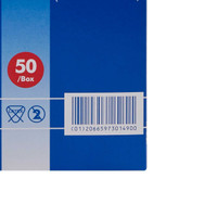 Eye Pad DUKAL Cotton 1-5/8 X 2-5/8 Inch Sterile 841 Case/600 DUKAL CORPORATION 647277_CS