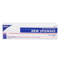 NonWoven Sponge Dukal Polyester / Rayon 4-Ply 3 X 3 Inch Square NonSterile 6113 Case/4000 DUKAL CORPORATION 651522_CS