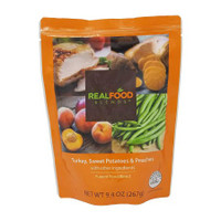 Tube Feeding Formula Real Food Blends 9.4 oz. Pouch Ready to Use Turkey / Sweet Potatoes / Peaches Adult / Child 176990 Each/1