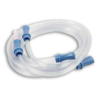 Suction Connector Tubing 18 Inch Length / 6 Foot Length 0.188 Inch I.D. NonSterile Straw Connector Clear NonConductive Plastic 4680 Case/50 8504408 Dynarex 999162_CS