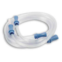 Suction Connector Tubing 18 Inch Length / 6 Foot Length 0.188 Inch I.D. NonSterile Straw Connector Clear NonConductive Plastic 4680 Case/50 8504408 Dynarex 999162_CS