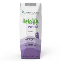 Oral Supplement / Tube Feeding Formula KetoVie Peptide 4 1 Unflavored Ready to Use 8.5 oz. Carton 50303 Each/1 16-70035 Cambrooke Therapeutics 1115256_EA