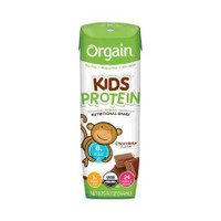 Pediatric Oral Supplement Orgain Kids Protein Organic Nutritional Shake Chocolate Flavor 8.25 oz. Carton Ready to Use 851770003124 Each/1 5ACAR0-01 ORGAIN INC 1100496_EA