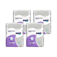 Unisex Adult Absorbent Underwear Seni® Active Super Plus Pull On with Tear Away Seams Medium Disposable Heavy Absorbency S-ME20-AP1 Pack of 20 9207 Seni® Active Super Plus 1163859_PK