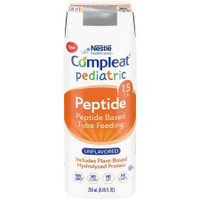 Pediatric Oral Supplement / Tube Feeding Formula Complete Peptide 1.5 Unflavored 8.45 oz. Carton Ready to Use 4390013135 Case/24 Nestle Healthcare Nutrition 1169395_CS