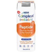 Pediatric Oral Supplement / Tube Feeding Formula Complete Peptide 1.5 Unflavored 8.45 oz. Carton Ready to Use 4390013135 Case/24 Nestle Healthcare Nutrition 1169395_CS