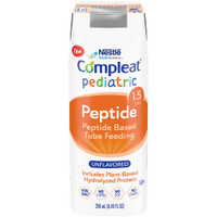 Pediatric Oral Supplement / Tube Feeding Formula Complete Peptide 1.5 Unflavored 8.45 oz. Carton Ready to Use 4390013135 Case/24 Nestle Healthcare Nutrition 1169395_CS