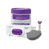 microdot® Minute Wipe Surface Disinfectant Cleaner Premoistened Alcohol Based Manual Pull Wipe 60 Count Soft Pack Alcohol Scent NonSterile 601-24 Pack of 60 BOR7252T microdot® Minute Wipe 1125755_PK