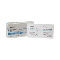 Skin Barrier Wipe McKesson No Sting 75 to 100% Strength Hexamethyldisiloxane Individual Packet Sterile 176-5728 Box/25 2041 MCK BRAND 1088820_BX
