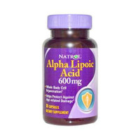 Dietary Supplement Natrol Alpha Lipoic Acid 600 mg Strength Capsule 30 per Bottle 04746904472 Bottle/30 6015301 Natrol Inc 866593_BT