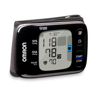 Home Automatic Digital Blood Pressure Monitor Omron®7 Series™ One Size Cuff Cloth Fabric Cuff 12 - 20 cm Wrist BP6350 Pack of 1 CR2001 Omron®7 Series™ 1150236_EA