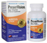 Multivitamin Supplement PreserVision Ascorbic Acid / Vitamin E / Zinc 200 IU - 226 mg - 34.8 mg Strength Softgel 120 per Bottle 32420863211 Box/120 505 Bausch & Lomb 830840_BX