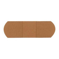 Adhesive Strip American White Cross 1 X 3 Inch Fabric Rectangle Tan Sterile 1595033 Box/100 S-FT20-PM1 Dukal 192424_BX