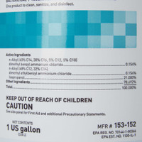 McKesson Surface Disinfectant Cleaner Alcohol Based Manual Pour Liquid 1 gal. Jug Alcohol Scent NonSterile 153-152 Each/1 201060 MCK BRAND 1103353_EA