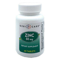 Mineral Supplement Geri-Care Zinc Sulfate 50 mg Strength Tablet 60 per Bottle 865-06 Bottle/1 133282 MCK BRAND 852555_BT