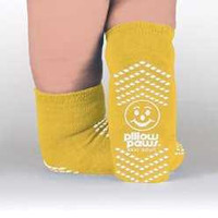 Slipper Socks Pillow Paws Bariatric 3X-Large Yellow Ankle High 3907-001 Case/48 50077-111 Principle Business Enterprises 843797_CS