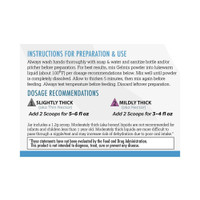 Infant Formula and Breast Milk Thickener Gelmix 4.4 oz. Jar Unflavored Powder Nectar Consistency GEL-WHO-004 Each/1 155652 Parapharma Tech LLC 1136571_EA