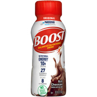 Oral Supplement Boost Original Rich Chocolate Flavor Ready to Use 8 oz. Bottle 12324936 Case/24 8884432000 Nestle Healthcare Nutrition 1107869_CS