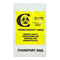 Chemo Drug Transport Bag Elkay Plastics Clear Bag LDPE 12 X 15 Inch F41215CTB Case/5 123 Elkay Plastics 853573_CS