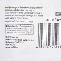 Fluff Bandage Roll McKesson 4-1/2 Inch x 3-1/10 Yard 1 per Pouch Sterile 6-Ply Roll Shape 16-4043 Case of 100 7502 McKesson 1102426_CS