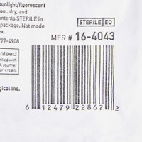 Fluff Bandage Roll McKesson 4-1/2 Inch x 3-1/10 Yard 1 per Pouch Sterile 6-Ply Roll Shape 16-4043 Case of 100 7502 McKesson 1102426_CS