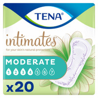 Bladder Control Pad TENA Intimates Moderate 11 Inch Length Moderate Absorbency Dry-Fast Core One Size Fits Most Adult Female Disposable 54284 Bag/20 22025 Essity HMS North America Inc 1121151_BG